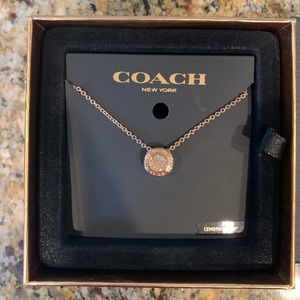 Coach Rose Gold Necklace